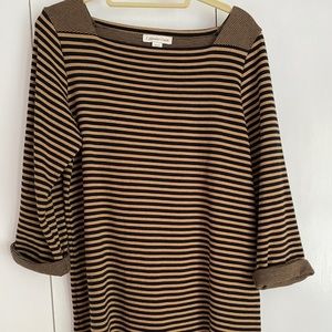 Striped knit top